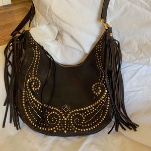 Michael Kors - Chocolate purse with gold stud